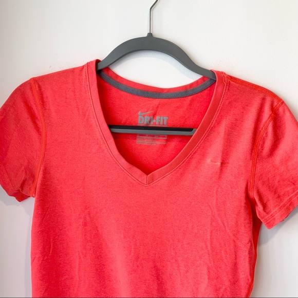 Nike Short Sleeve V-Neck Top - Picture 2 of 7